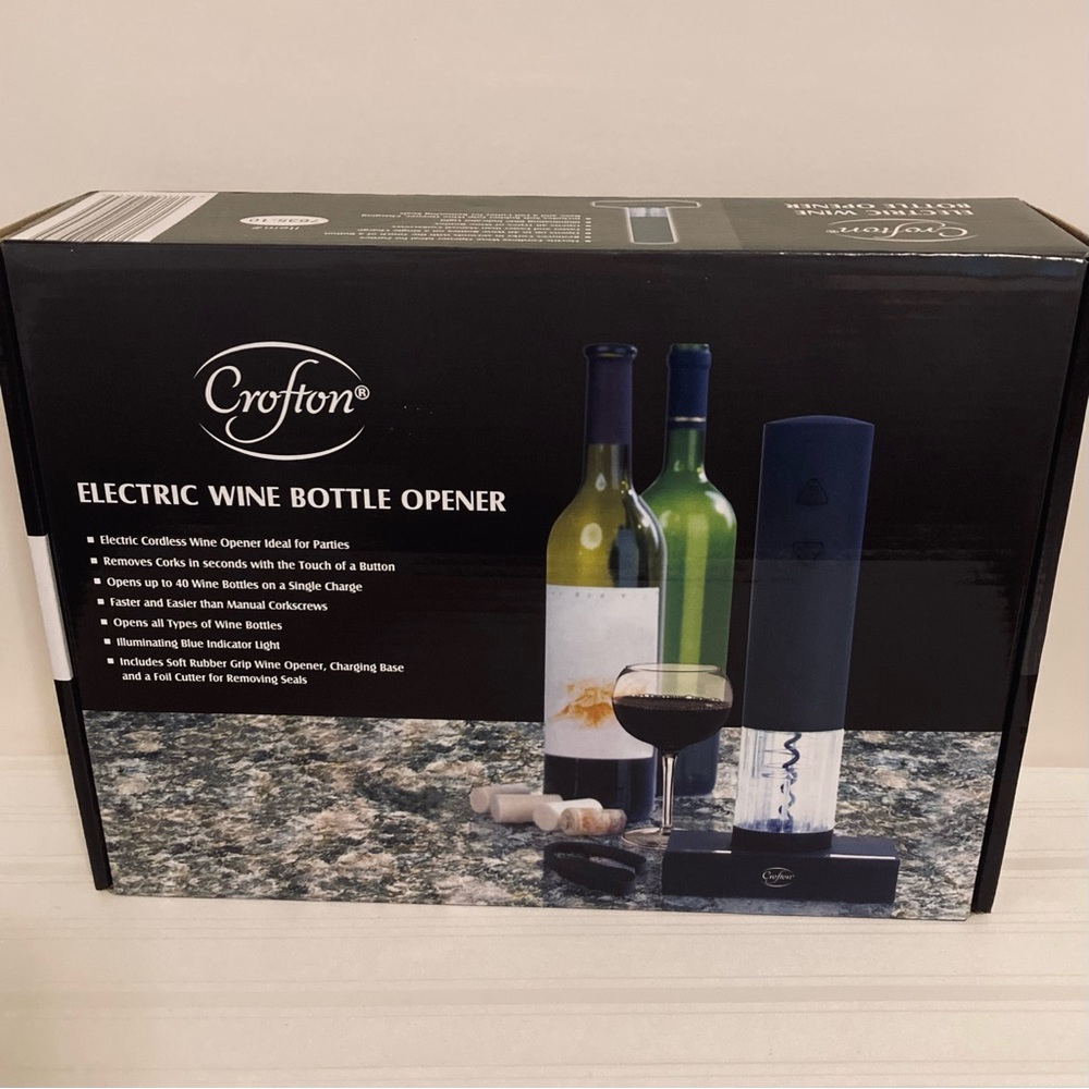 Crouton Electric Wine Bottle Opener